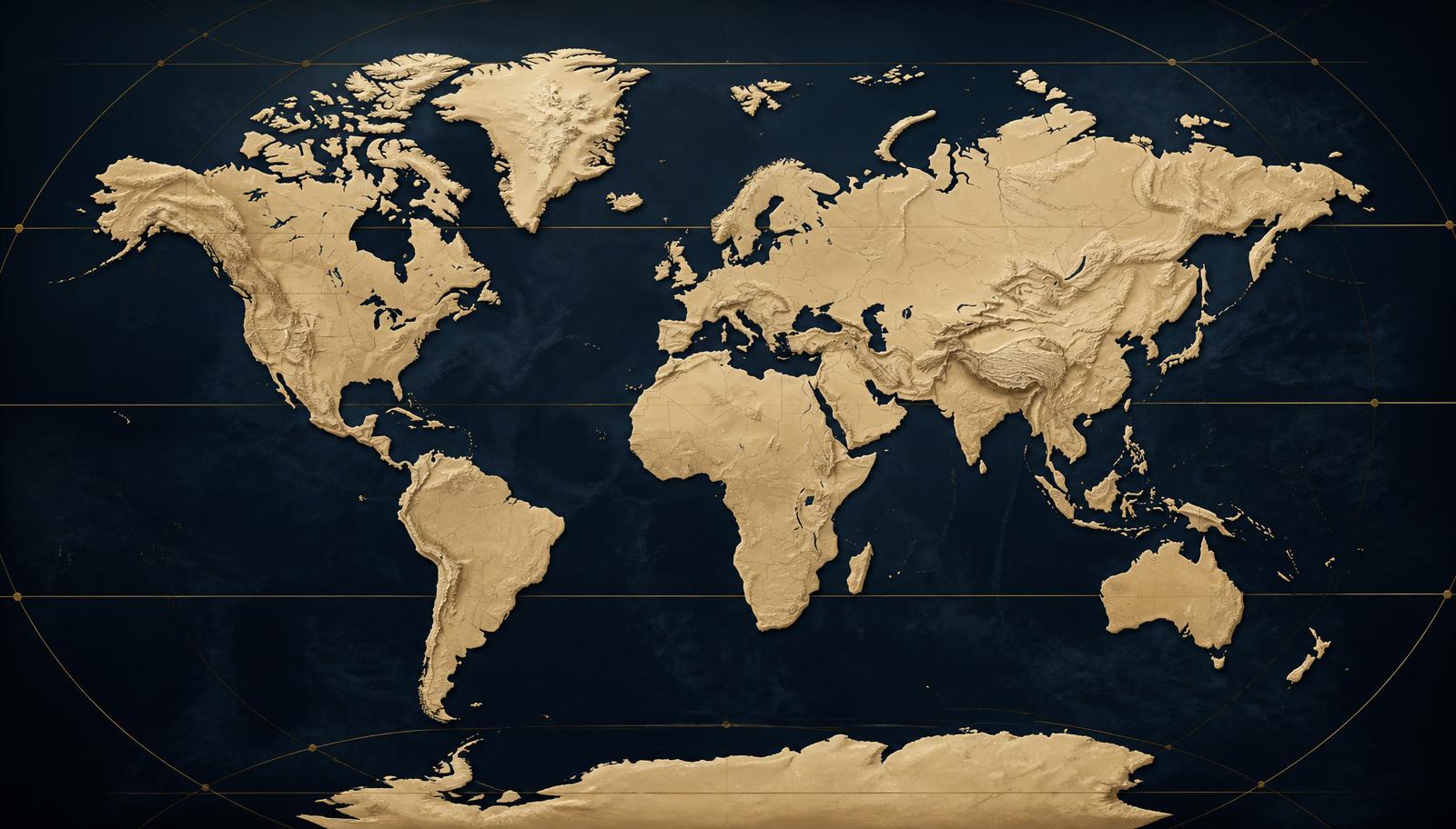 World map showing One Road Group destinations